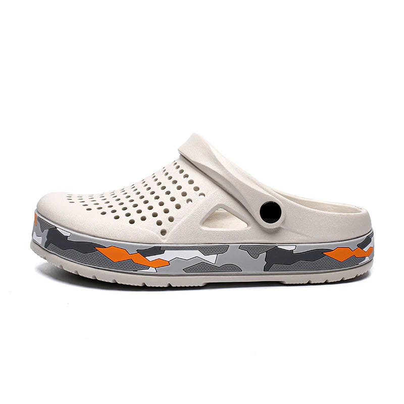 Men's Summer Sandals – Large Size Breathable EVA Slip-On Outdoor Shoes - ZOOMNSTORE