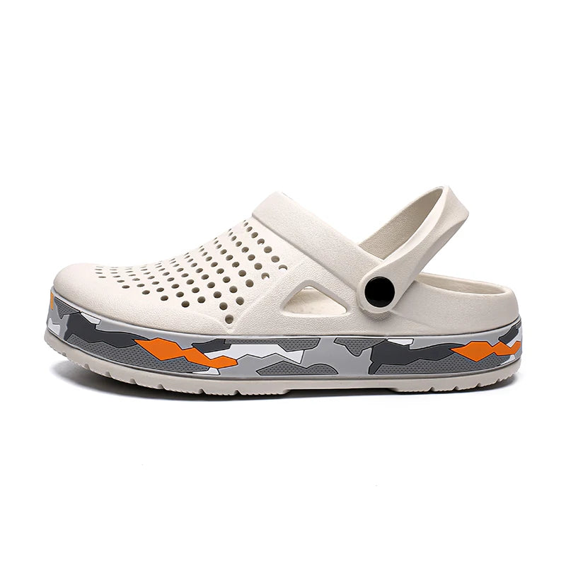 Men's Summer Sandals – Large Size Breathable EVA Slip-On Outdoor Shoes - ZOOMNSTORE