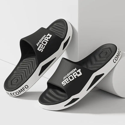 Mens Anti-Slip Summer Slippers - Soft Breathable PVC Slides for IndoorOutdoor Use - ZOOMNSTORE