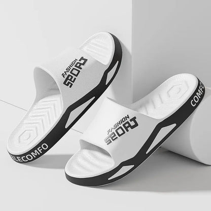 Mens Anti-Slip Summer Slippers - Soft Breathable PVC Slides for IndoorOutdoor Use - ZOOMNSTORE