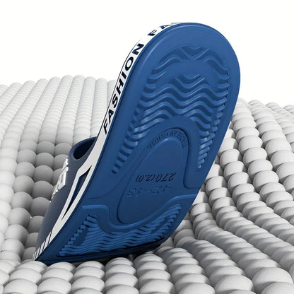 Mens PVC Summer Slippers - Soft Anti-Slip Outdoor Sandals - ZOOMNSTORE