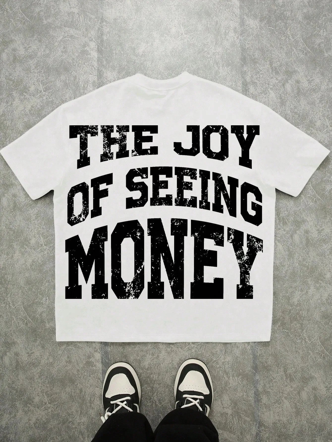 Men's Summer T-Shirt - Breathable Lightweight Polyester Tee With 3D Letter Print - ZOOMNSTORE