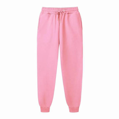 Men's Sweatpants Spring Autumn Fleece Pants Sport Long Pants Casual Drawstring Pockets Trousers Oversize Sweatpants For Men - ZOOMNSTORE