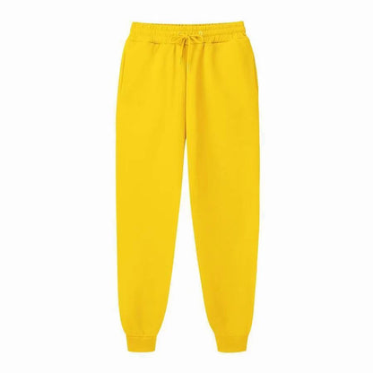 Men's Sweatpants Spring Autumn Fleece Pants Sport Long Pants Casual Drawstring Pockets Trousers Oversize Sweatpants For Men - ZOOMNSTORE