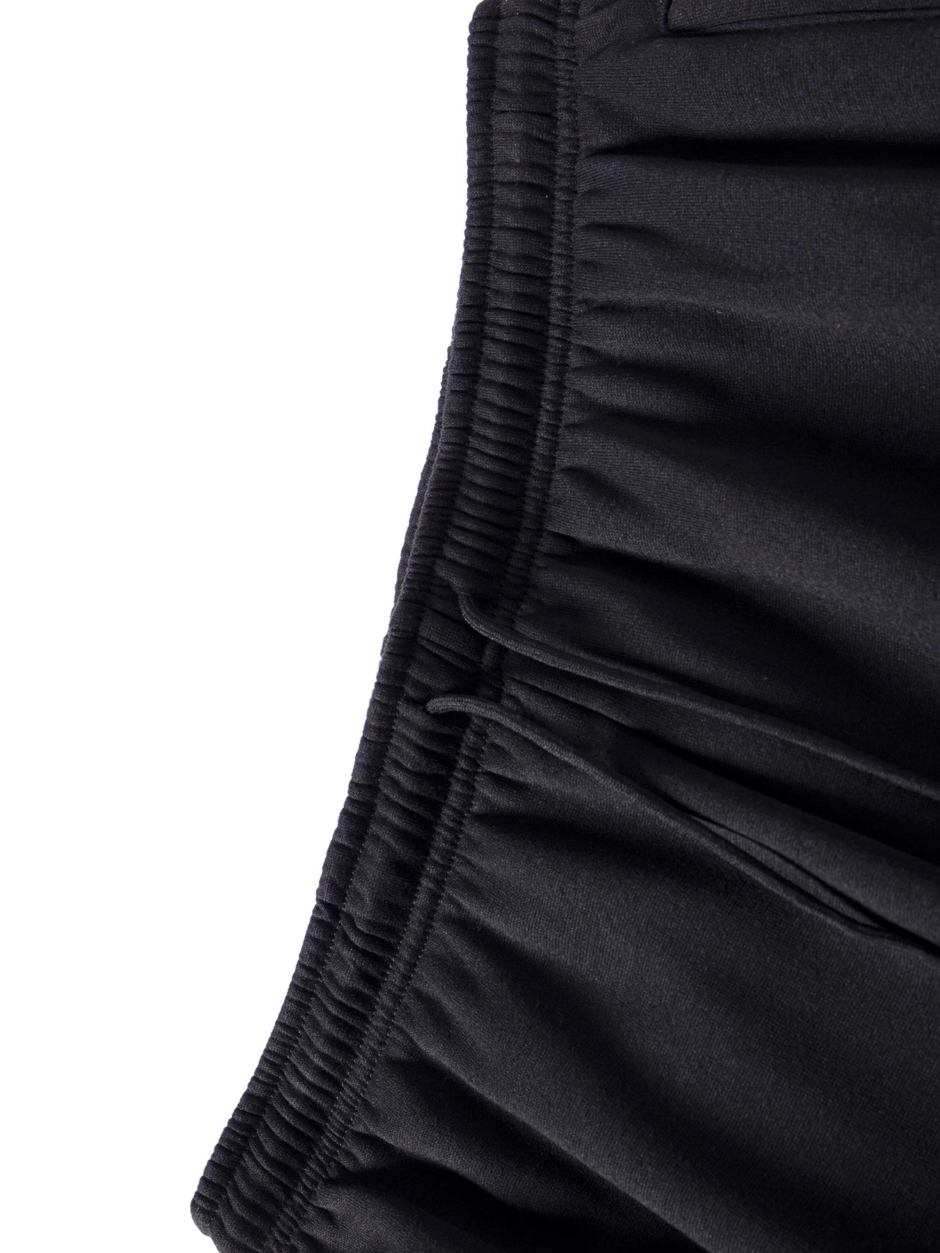 Men's Multi-Pockets Sweatpants Autumn Winter Drawstring Straight Fit Pants Running Jogger Sports Gym Trousers Male Loose Pants - ZOOMNSTORE