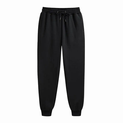 Men's Sweatpants Spring Autumn Fleece Pants Sport Long Pants Casual Drawstring Pockets Trousers Oversize Sweatpants For Men - ZOOMNSTORE
