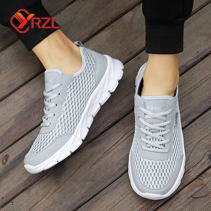 Lightweight Breathable Mesh Athletic Shoes - High-Quality Sport Sneakers for Running and Walking - ZOOMNSTORE