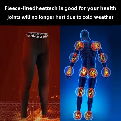 Men's Thermal Base Layer - Thickened Running Set With Quick Drying Sportswear - ZOOMNSTORE