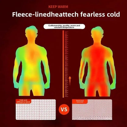 Men's Thermal Base Layer - Thickened Running Set With Quick Drying Sportswear - ZOOMNSTORE