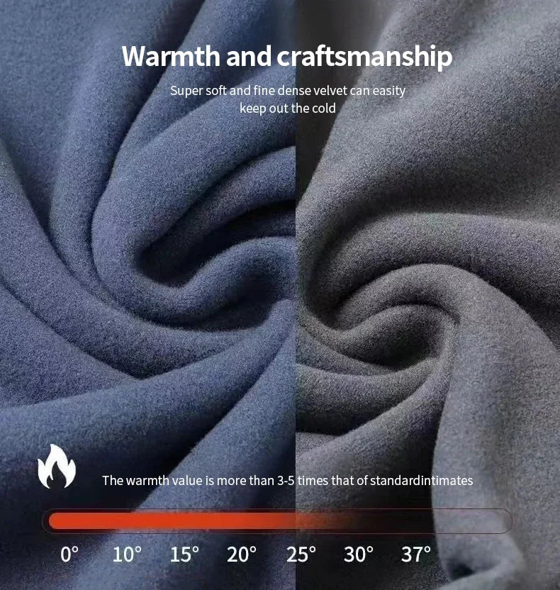 Men's Thermal Base Layer - Thickened Running Set With Quick Drying Sportswear - ZOOMNSTORE