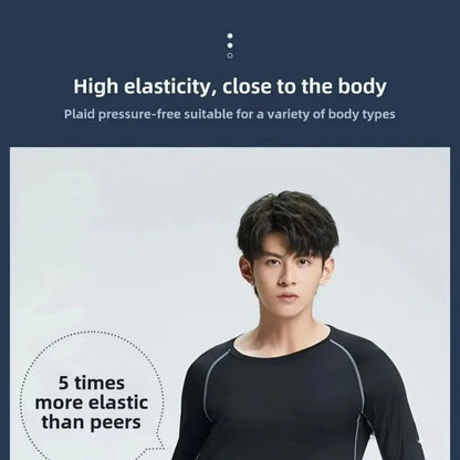 Men's Thermal Base Layer - Thickened Running Set With Quick Drying Sportswear - ZOOMNSTORE