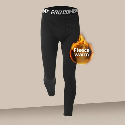 Men's Thermal Base Layer - Thickened Running Set With Quick Drying Sportswear - ZOOMNSTORE