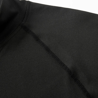 Men's Thermal T-Shirt - Long Sleeve High Neck Turtleneck | Breathable Winter Sportswear - ZOOMNSTORE