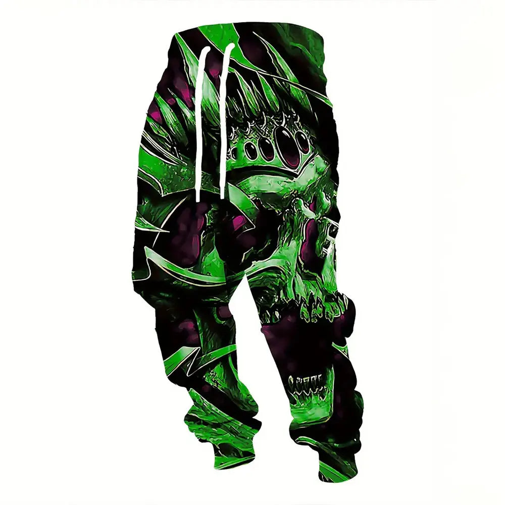 Men's Warm Sweatpants - Loose Fit Midweight Fleece Joggers With Drawstring & Pockets - ZOOMNSTORE