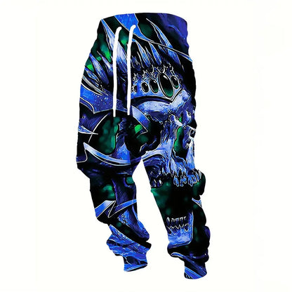 Men's Warm Sweatpants - Loose Fit Midweight Fleece Joggers With Drawstring & Pockets - ZOOMNSTORE