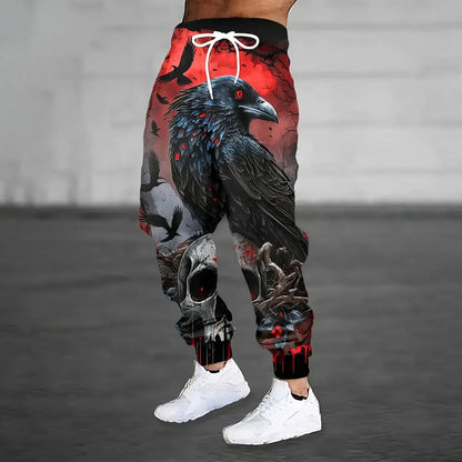 Men's Warm Sweatpants - Loose Fit Midweight Fleece Joggers With Drawstring & Pockets - ZOOMNSTORE