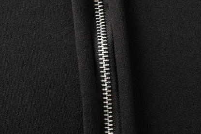 Men's Winter Hoodie - Windproof Jacket With Double Hat Mask & Zipper Sportswear - ZOOMNSTORE