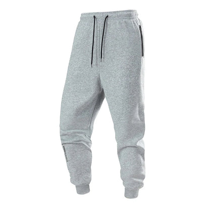 Men's Winter Sweatpants - Thermal Running Pants With Elastic Waist & Fleece Jogging Trousers - ZOOMNSTORE
