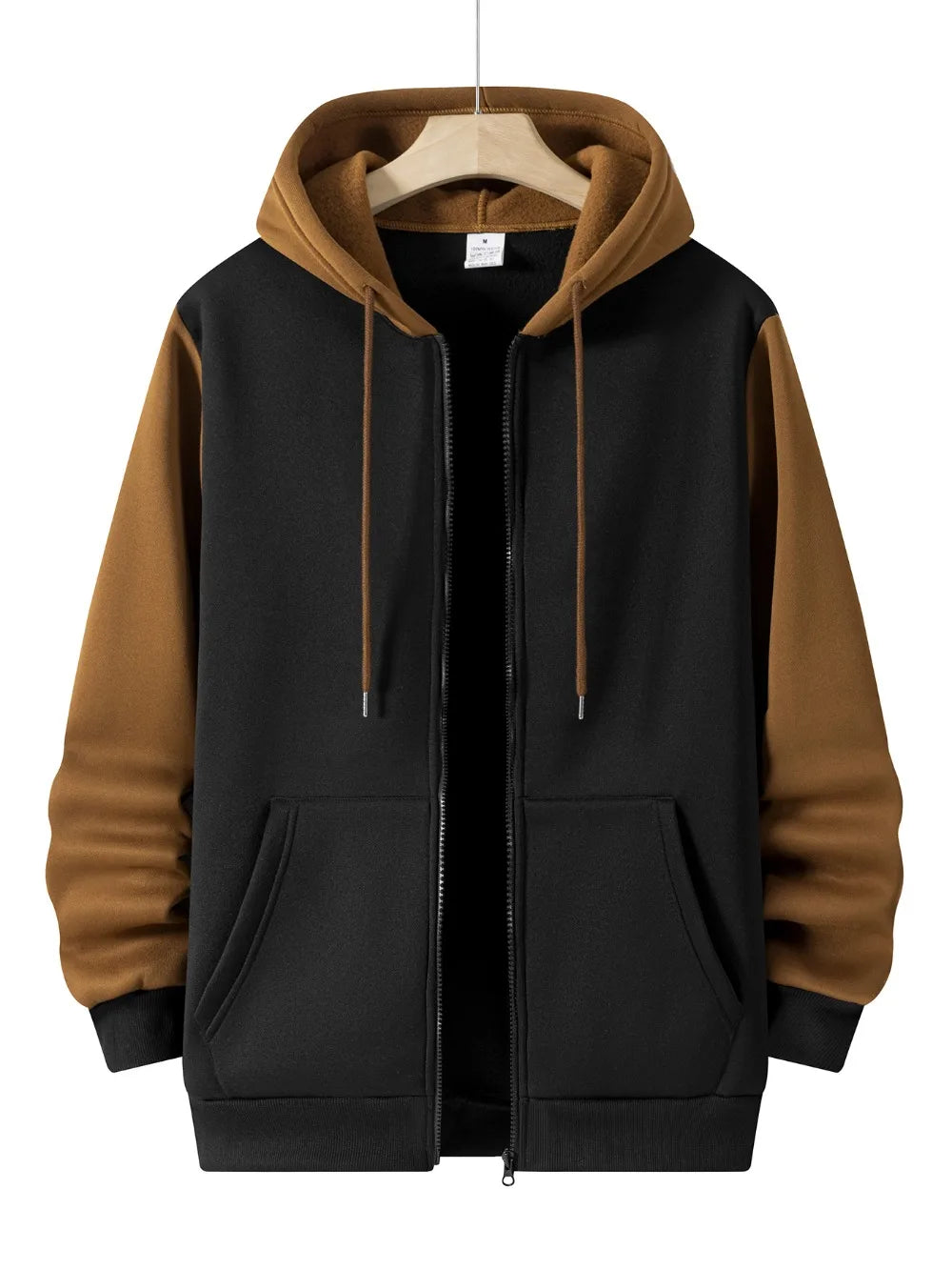Men's Zipper Hoodies - Casual Hooded Jacket With Multi Pockets | Lightweight Polyester - ZOOMNSTORE