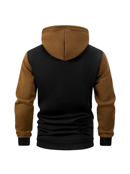 Men's Zipper Hoodies - Casual Hooded Jacket With Multi Pockets | Lightweight Polyester - ZOOMNSTORE