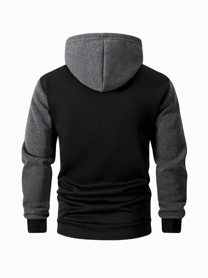 Men's Zipper Hoodies - Casual Hooded Jacket With Multi Pockets | Lightweight Polyester - ZOOMNSTORE
