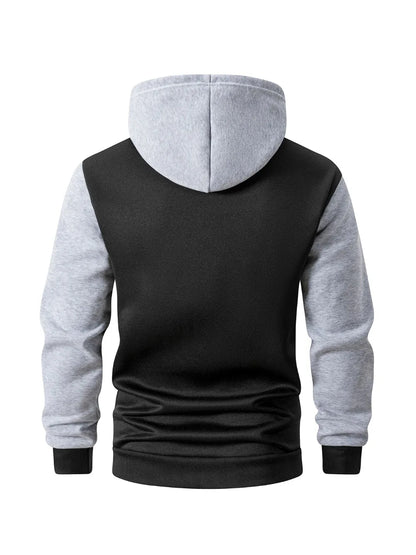 Men's Zipper Hoodies - Casual Hooded Jacket With Multi Pockets | Lightweight Polyester - ZOOMNSTORE