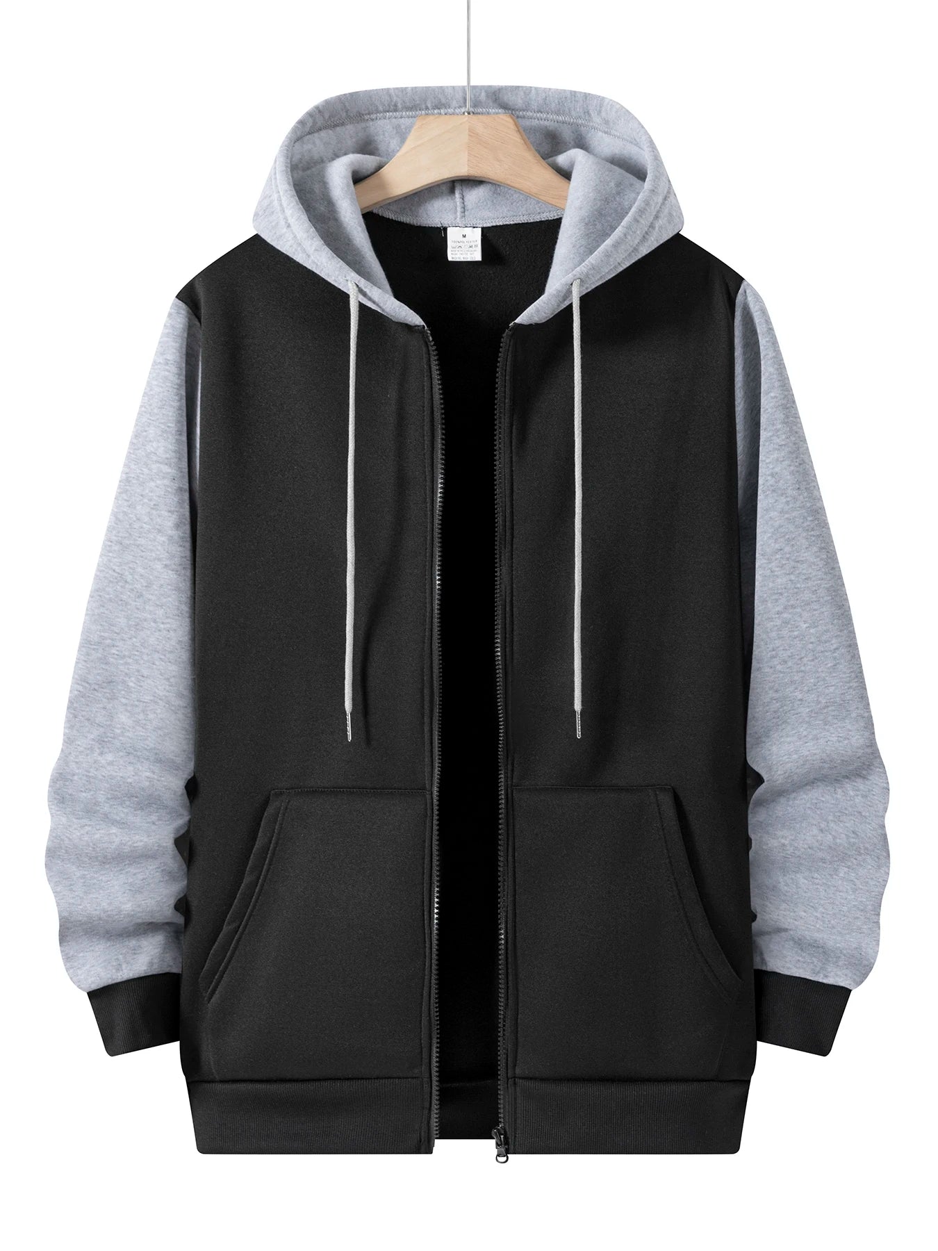 Men's Zipper Hoodies - Casual Hooded Jacket With Multi Pockets | Lightweight Polyester - ZOOMNSTORE
