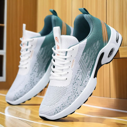 Mens Air Cushion Sneakers - Breathable Casual Running Walking Shoes - ZOOMNSTORE