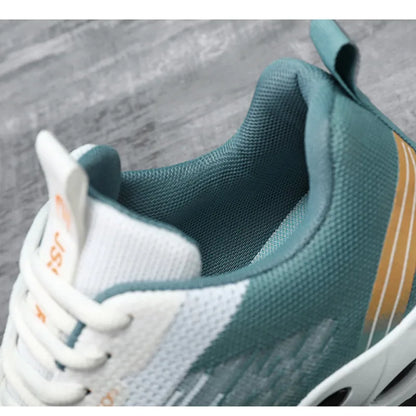 Mens Air Cushion Sneakers - Breathable Casual Running Walking Shoes - ZOOMNSTORE