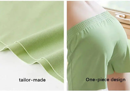 Mens Boxer Shorts Large Size - Ice Silk Breathable Sleepwear Pants | Loose Fit Boxers - ZOOMNSTORE