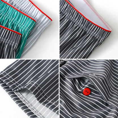 Mens Boxer Shorts – Large Size Ice Silk Breathable Summer Underwear Pants - ZOOMNSTORE