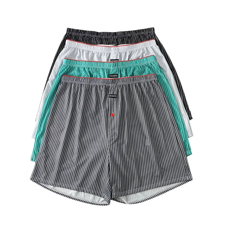 Mens Boxer Shorts – Large Size Ice Silk Breathable Summer Underwear Pants - ZOOMNSTORE