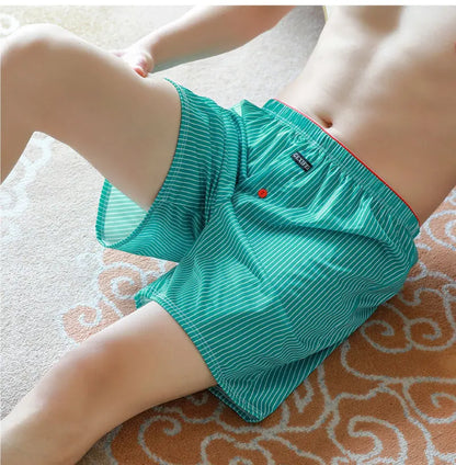 Mens Boxer Shorts – Large Size Ice Silk Breathable Summer Underwear Pants - ZOOMNSTORE