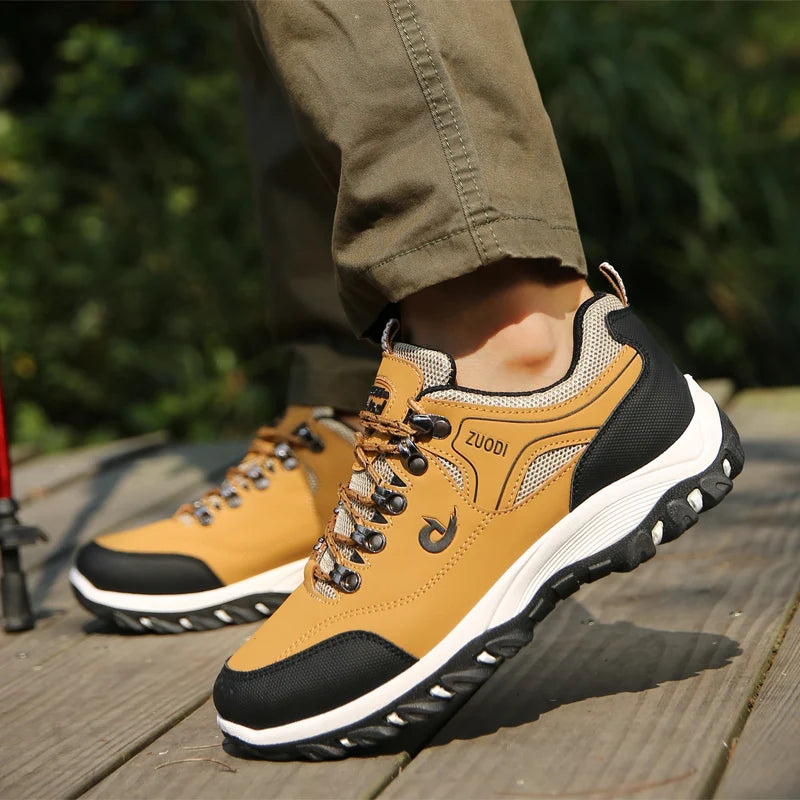 Mens Breathable Running Sneakers - Casual Athletic Outdoor Shoes - ZOOMNSTORE