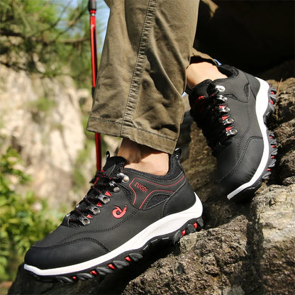 Mens Breathable Running Sneakers - Casual Athletic Outdoor Shoes - ZOOMNSTORE