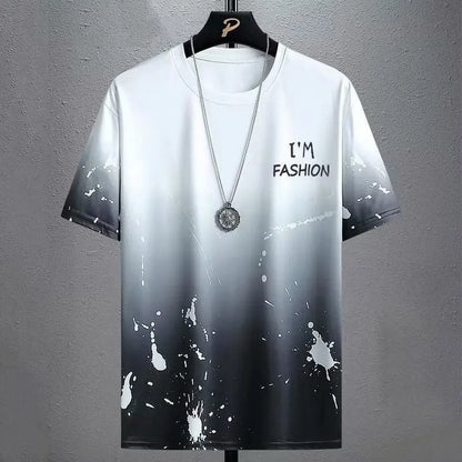 Mens Casual Summer Sports Set - Breathable Short Sleeve T-Shirt  Shorts - ZOOMNSTORE