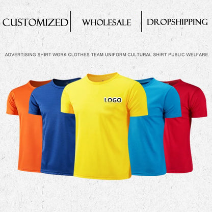 Mens Casual White Short Sleeve T-Shirt - Breathable Quick Dry Gym Top - ZOOMNSTORE