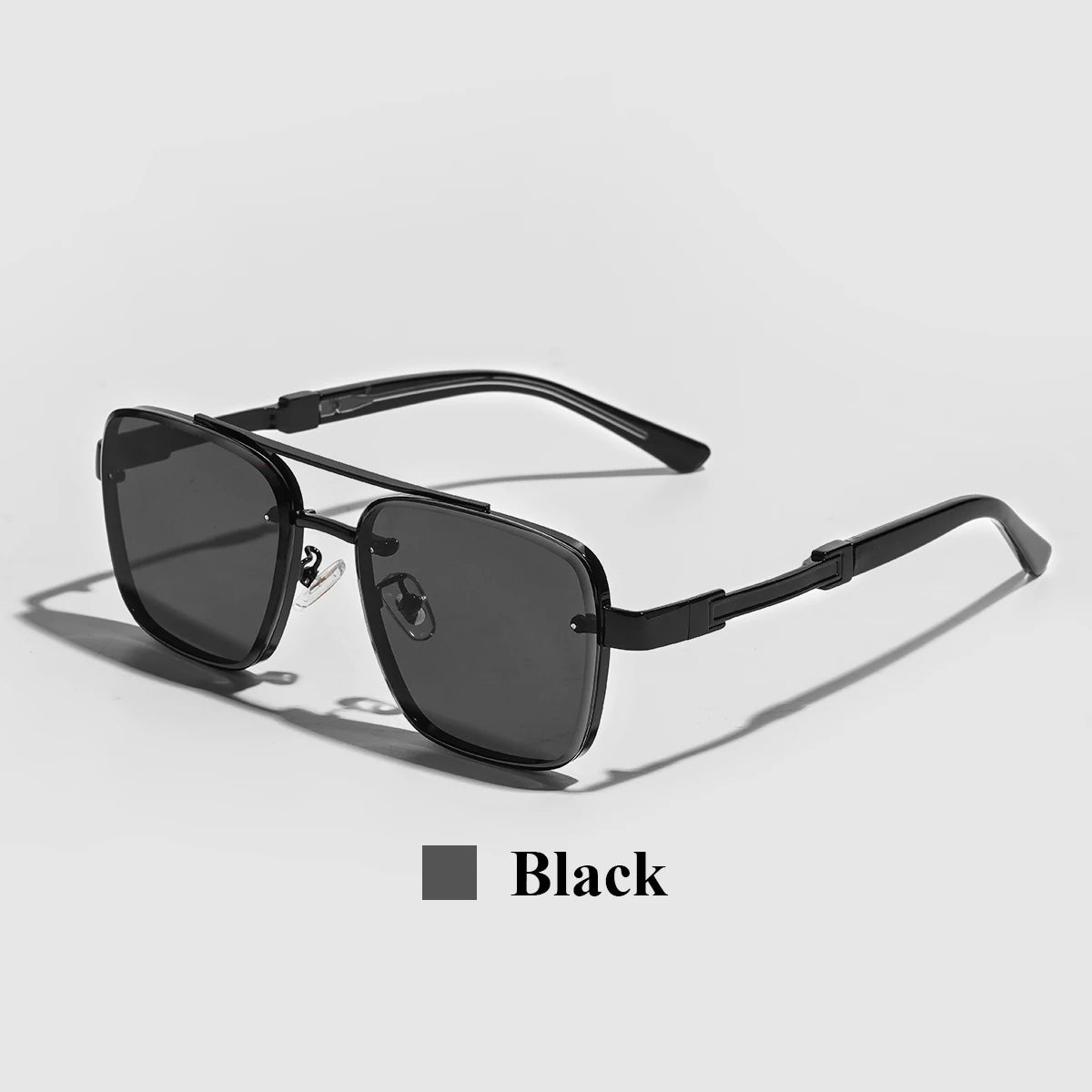 Mens Designer Sunglasses - UV400 Metal Frame Gradient Shades - ZOOMNSTORE