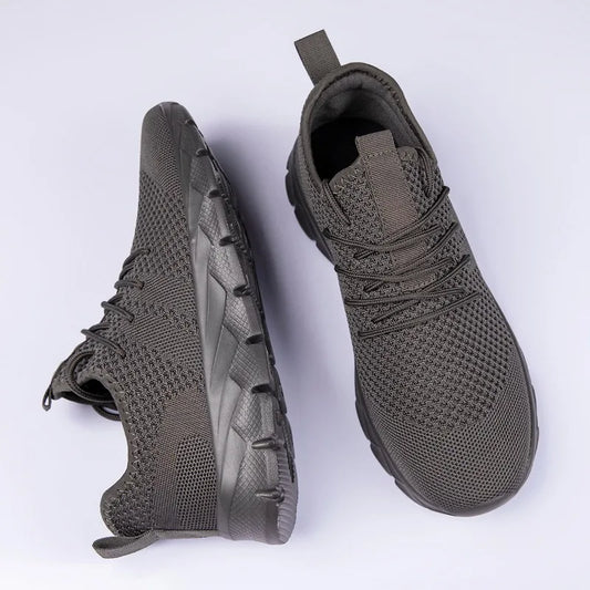 Mens Lightweight Breathable Mesh Sneakers - Casual Summer Running Shoes Outdoor Sports Size 36-49 - ZOOMNSTORE