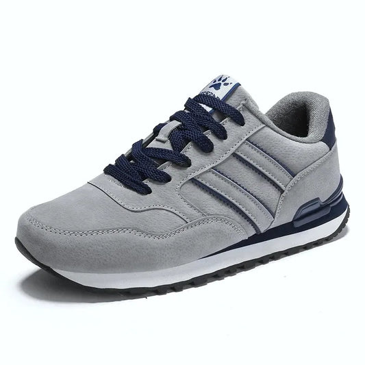 Mens Lightweight Lace-Up Sneakers - Breathable Casual Shoes - ZOOMNSTORE