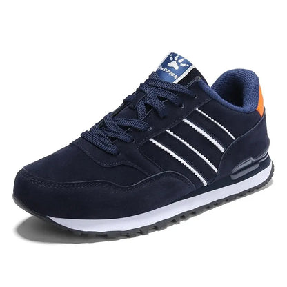 Mens Lightweight Lace-Up Sneakers - Breathable Casual Shoes - ZOOMNSTORE