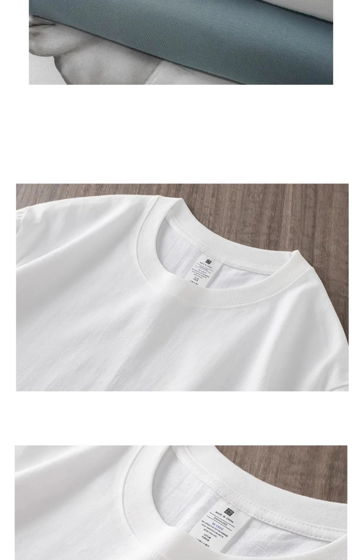 Mens Long Sleeve Tee - Breathable Cotton Crew Neck Shirt | Loose Fit Casual Tops - ZOOMNSTORE