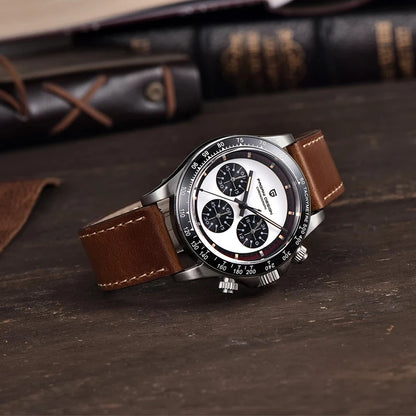 Mens Luxury Chronograph Watch - PAGANI DESIGN V2 40MM Sapphire Glass - ZOOMNSTORE