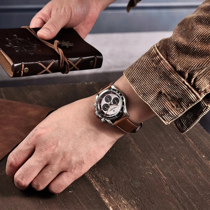 Mens Luxury Chronograph Watch - PAGANI DESIGN V2 40MM Sapphire Glass - ZOOMNSTORE