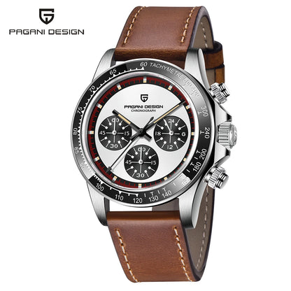 Mens Luxury Chronograph Watch - PAGANI DESIGN V2 40MM Sapphire Glass - ZOOMNSTORE