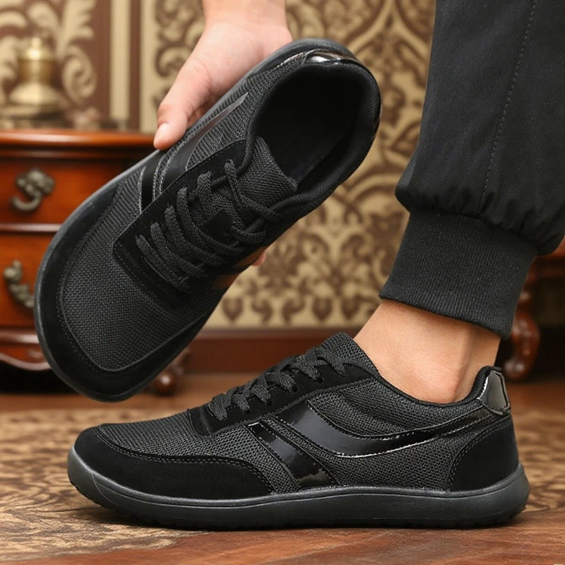 Mens Minimalist Barefoot Trail Shoes - Breathable Slip-On Sneakers - ZOOMNSTORE
