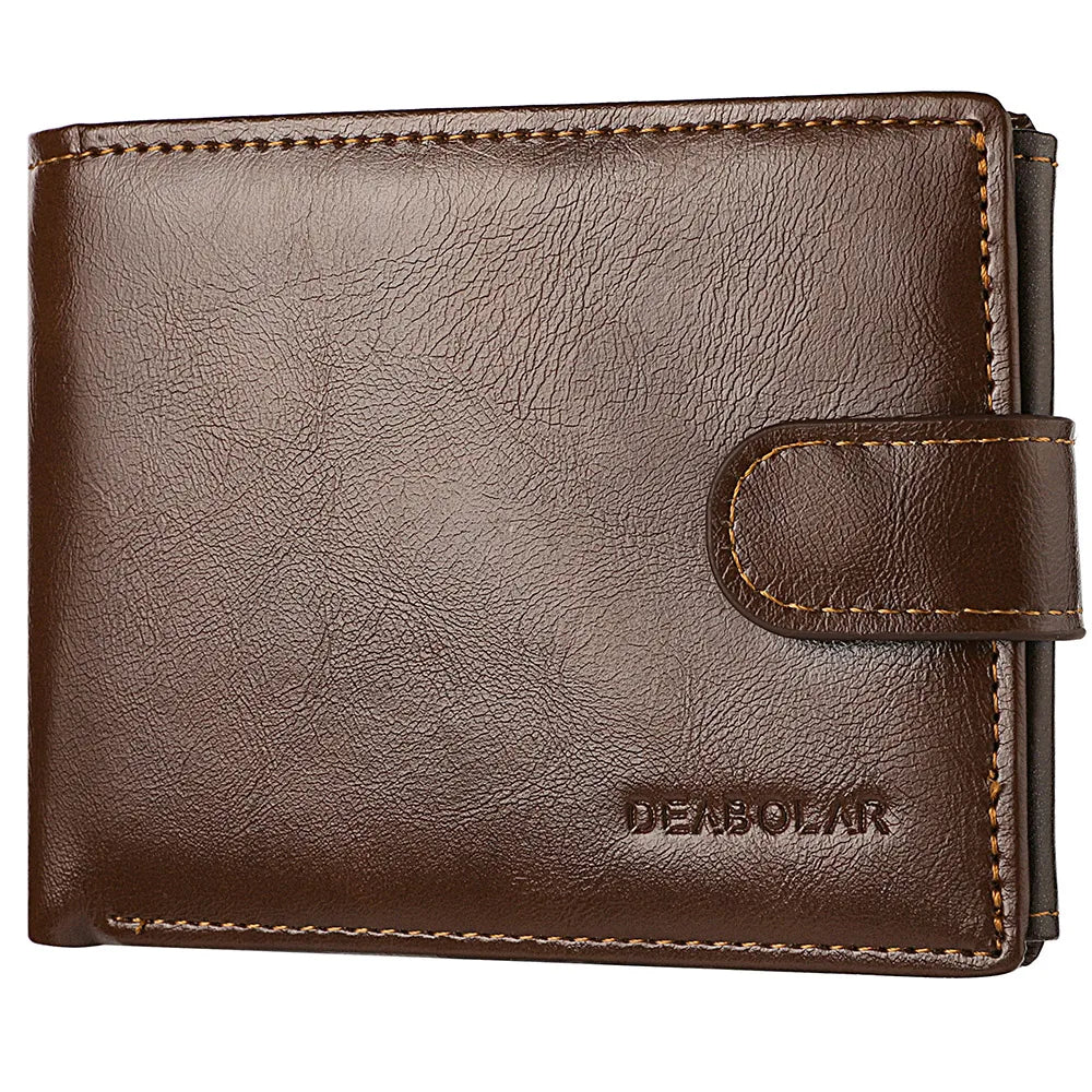 Mens Multi-Function Large Capacity Wallet - Zipper Coin  ID Holder - ZOOMNSTORE