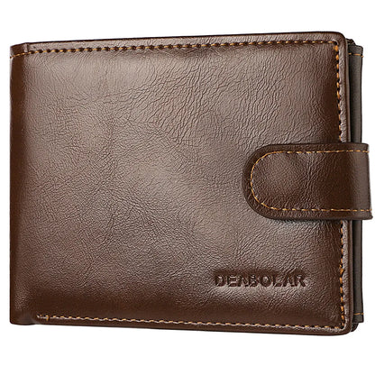 Mens Multi-Function Large Capacity Wallet - Zipper Coin  ID Holder - ZOOMNSTORE