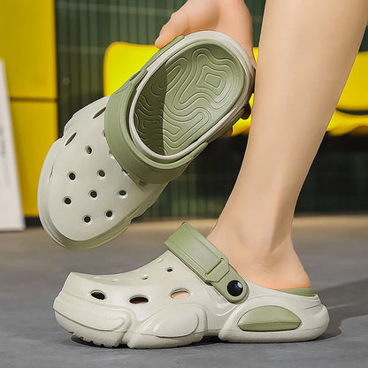 Mens Non-Slip Thick-Soled Breathable Sandals - Casual Beach Slippers - ZOOMNSTORE