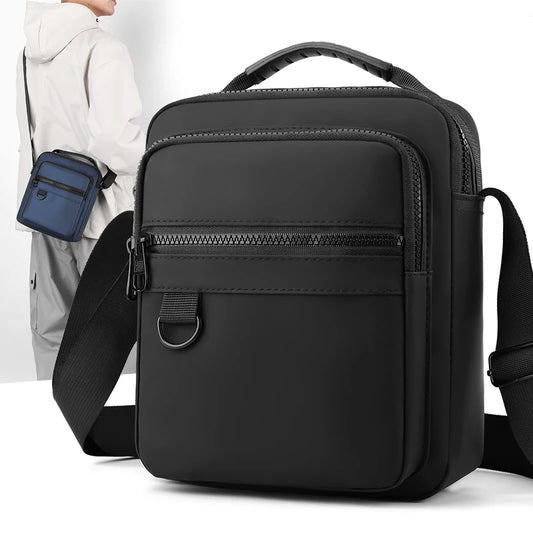 Mens Oxford Sling Bag - Casual Mini Crossbody Phone Pouch - ZOOMNSTORE
